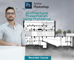 architectural presentation using photoshop